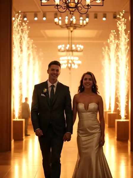 attrezzature ed effetti speciali e per matrimonio Effetti speciali e attrezature per un evento nuziale, per garantire uno spettacolo perfetto