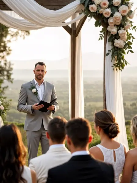 Figura del Celebrante per rito simbolico nella location