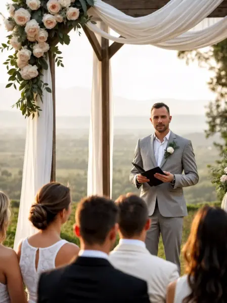 Figura del Celebrante per rito simbolico nella location