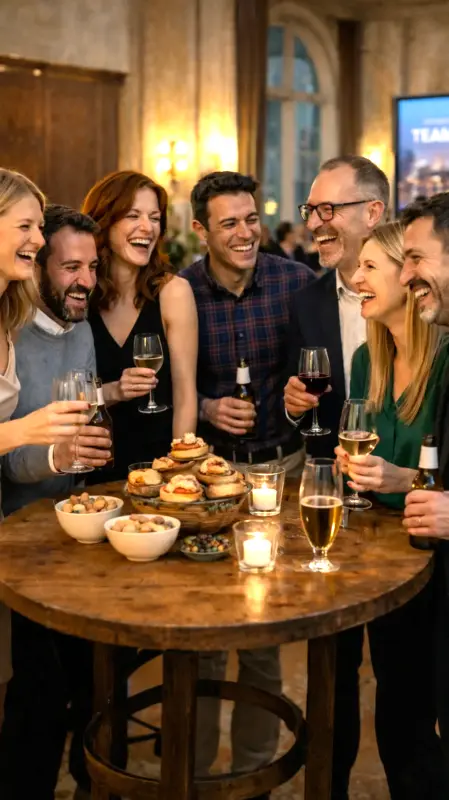 Siamo esperti nell'organizzazione di eventi aziendali e nella creazione di attività di team building efficaci, divertenti e altamente coinvolgenti.<br /><br />Il nostro obiettivo è garantire un risultato proficuo per la vostra azienda.<br /><br />Per le attività di Team Building, offriamo un pacchetto completo di servizi di intrattenimento: DJ, musica, animazione, karaoke e altre forme di intrattenimento.