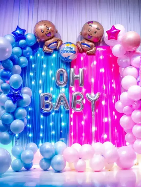 Decorazioni per feste baby shower e Gender Reveal party Attrezzature, addobbi e palloncini a tema per un Baby Shower indimenticabile