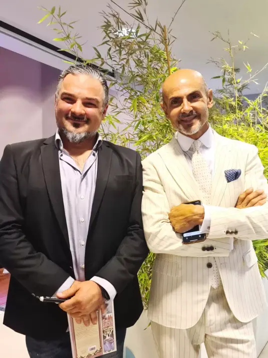 Matteo Rosati - Direttore di Feel Good Show - con Enzo Miccio Matteo Rosati, artista e organizzatore di eventi e matrimoni