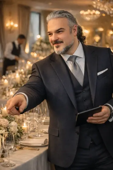 Matteo Rosati, wedding planner, direttore artistico e organizzatore di eventi del Team Feel Good Show