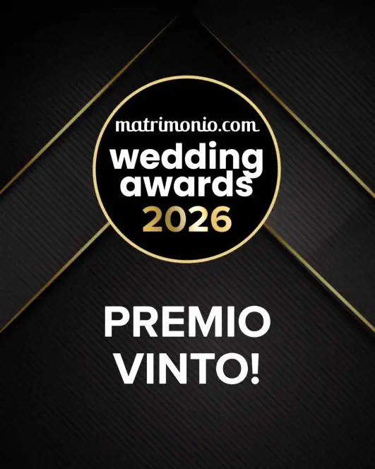 Il badge ufficiale Wedding Awards assegnato a Feel Good Show come garanzia di qualità e professionalità nei matrimoni<br /><br />